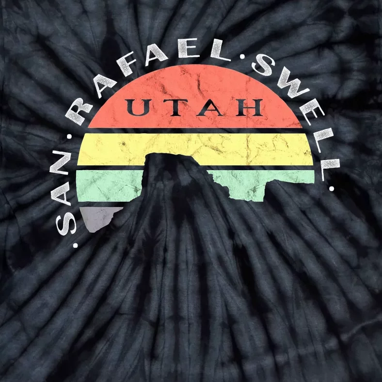 San Rafael Swell Utah Tie-Dye T-Shirt