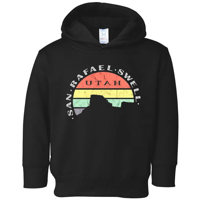 San Rafael Swell Utah Toddler Hoodie