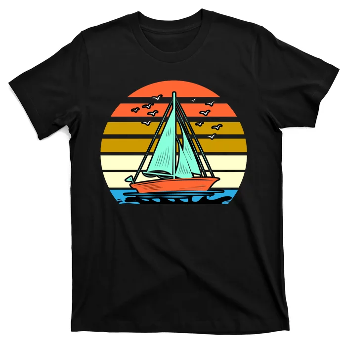 Sailing Retro Sail Boat T-Shirt