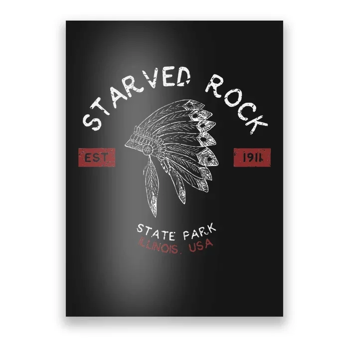 Starved Rock State Park Illinois Gifts Il Poster