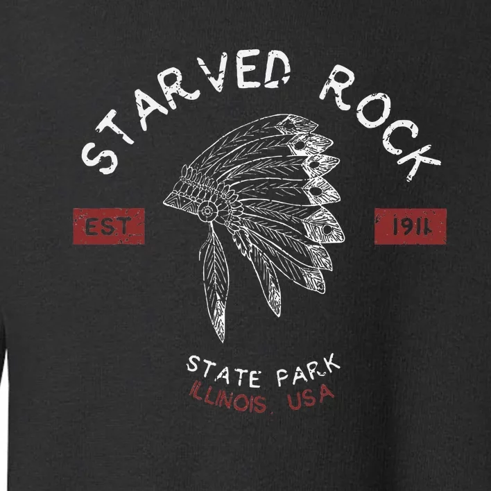 Starved Rock State Park Illinois Gifts Il Toddler Sweatshirt