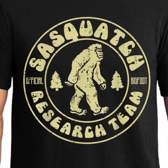 Sasquatch Research Team Funny Bigfoot Yeti Pajama Set