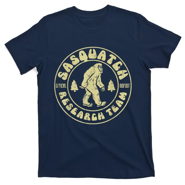 Sasquatch Research Team Funny Bigfoot Yeti T-Shirt