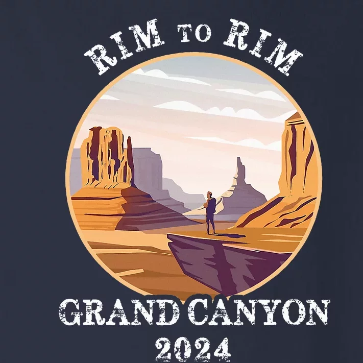 South Rim To North Rim Grand Canyon National Park Hiking Toddler Long Sleeve Shirt