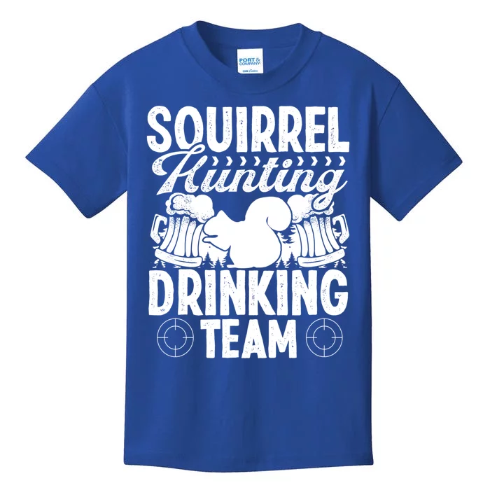 Squirrel Removal Technician Ing Team Squirrel Hunter Cool Gift Kids T-Shirt