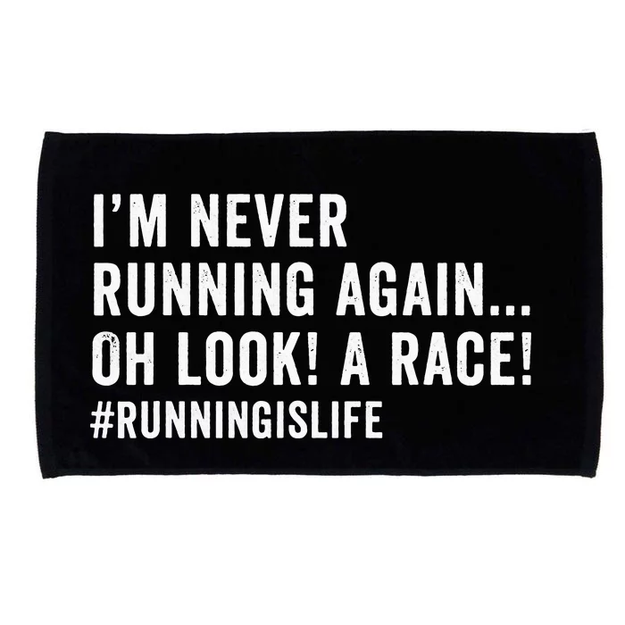 Sloth Running Team We Will Get There When We Get There Run Microfiber Hand Towel