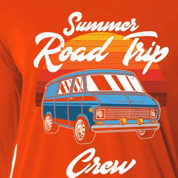 Summer Road Trip Crew Gift Cooling Performance Long Sleeve Crew