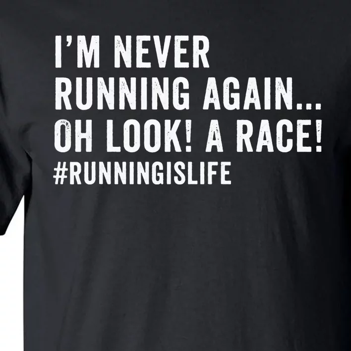 Sloth Running Team We Will Get There When We Get There Run Tall T-Shirt