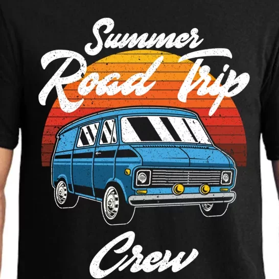 Summer Road Trip Crew Cute Gift Pajama Set