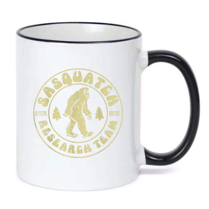 Sasquatch Research Team Funny Bigfoot Yeti Black Color Changing Mug