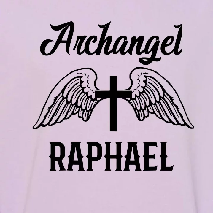 Saint Raphael The Archangel Traditional Catholic Prayer Garment-Dyed Sweatshirt