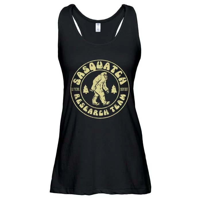 Sasquatch Research Team Funny Bigfoot Yeti Ladies Essential Flowy Tank