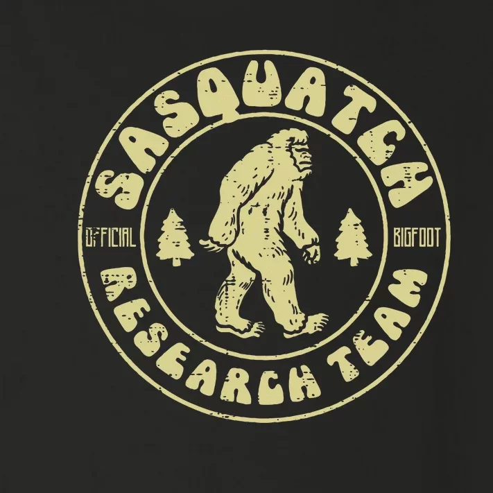 Sasquatch Research Team Funny Bigfoot Yeti Toddler Long Sleeve Shirt