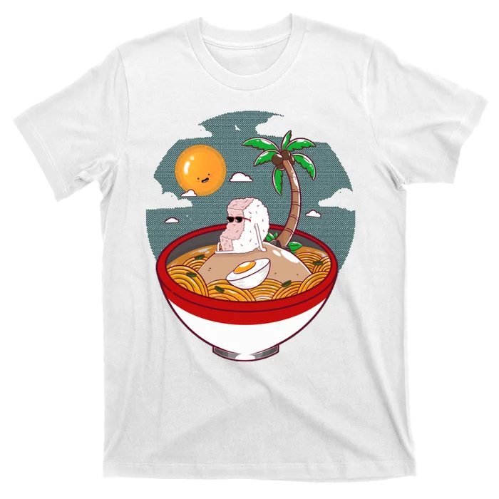 Summer Ramen Tropical Inspired Design For The Ultimate Beach Vibes T-Shirt