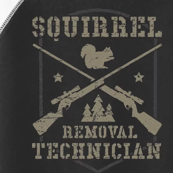 Squirrel Removal Technician Squirrel Hunting Squirrel Hunter Toddler Fine Jersey T-Shirt