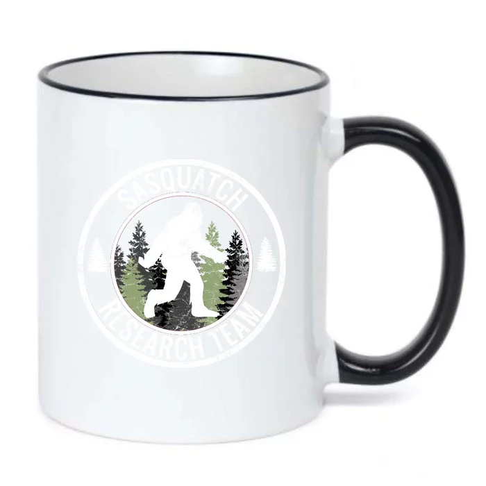 Sasquatch Research Team Bigfoot Meaningful Gift Funny Gift Meaningful Gift Black Color Changing Mug