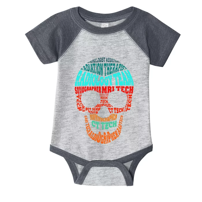 Skull Radiologic Technologist Infant Baby Jersey Bodysuit