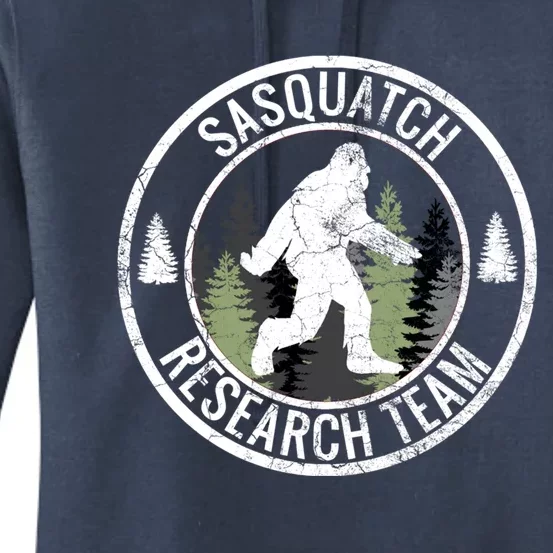 Sasquatch Research Team Bigfoot Gift Funny Gift Cute Gift Women's Pullover Hoodie