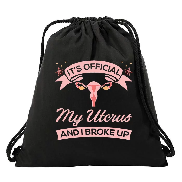 Surgical Removal Uterus Recovery Hysterectomy Drawstring Bag