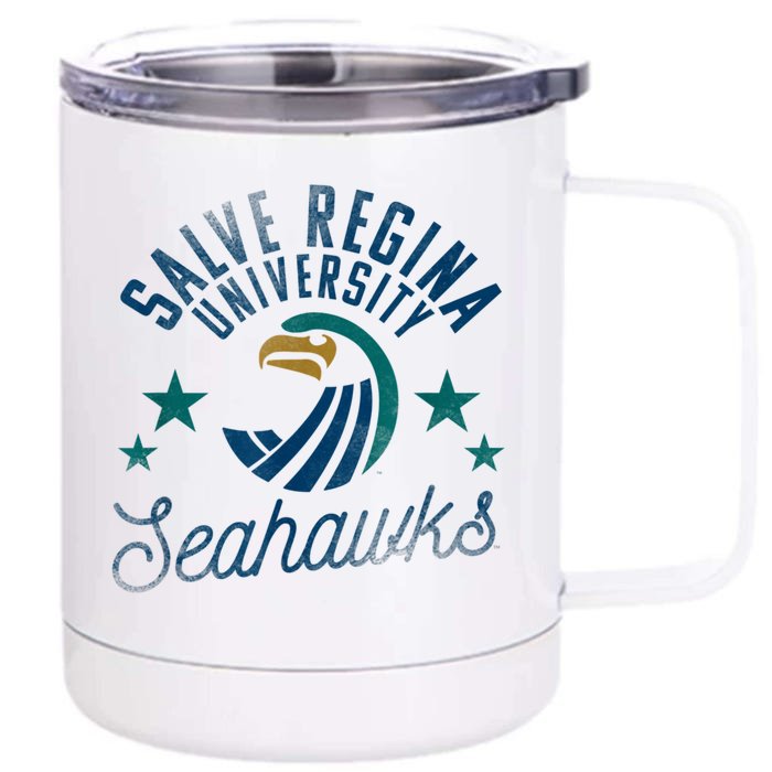 Salve Regina University Seahawks Logo Front & Back 12oz Stainless Steel Tumbler Cup