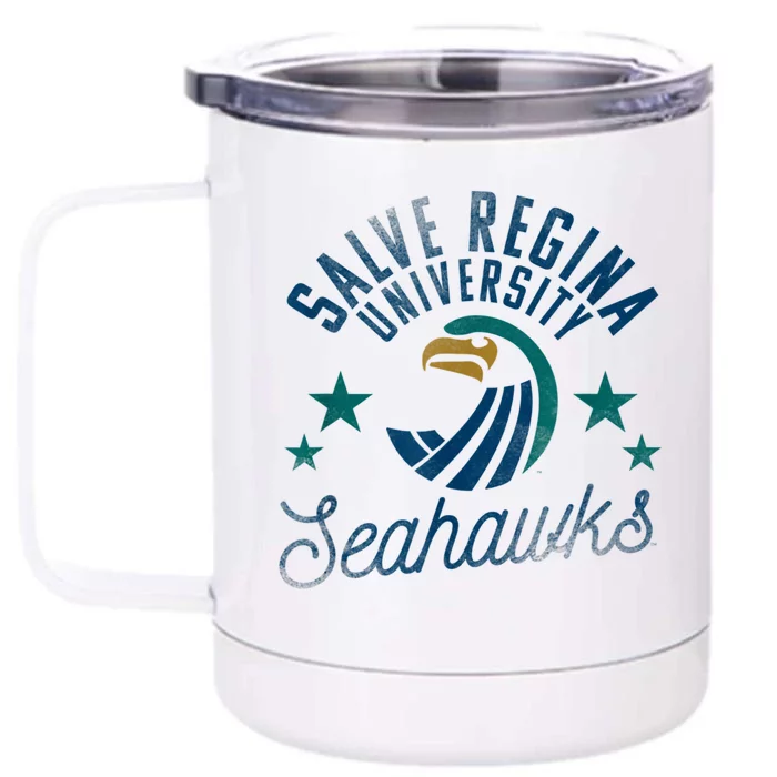 Salve Regina University Seahawks Logo Front & Back 12oz Stainless Steel Tumbler Cup