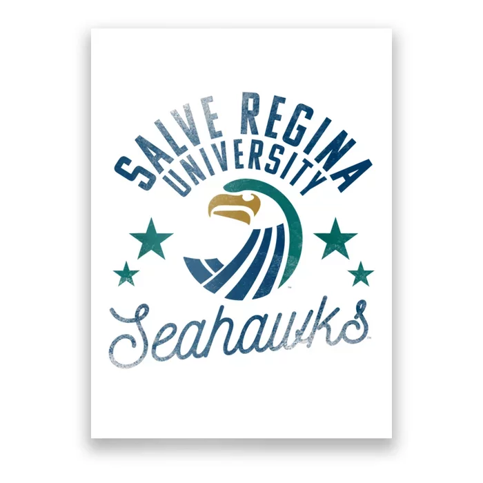 Salve Regina University Seahawks Logo Poster