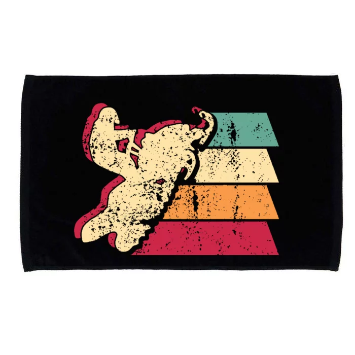 Snowmobiling Retro Vintage Microfiber Hand Towel