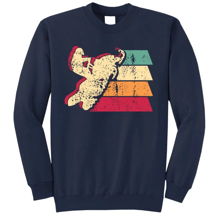 Snowmobiling Retro Vintage Tall Sweatshirt