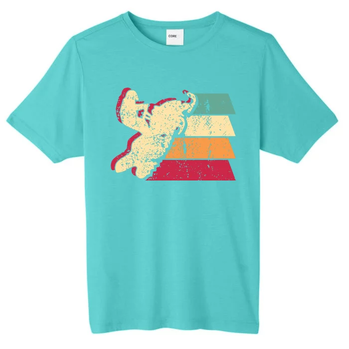 Snowmobiling Retro Vintage ChromaSoft Performance T-Shirt