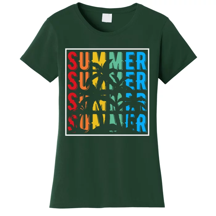 Summer Retro Vintage Women's T-Shirt