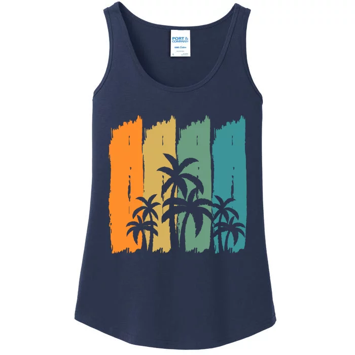 Summer Retro Vintage Ladies Essential Tank