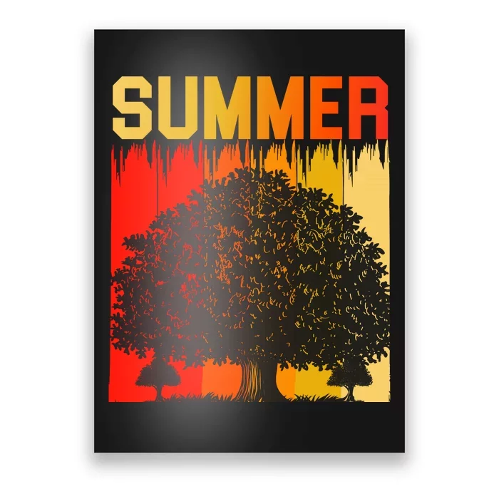 Summer Retro Vintage Poster