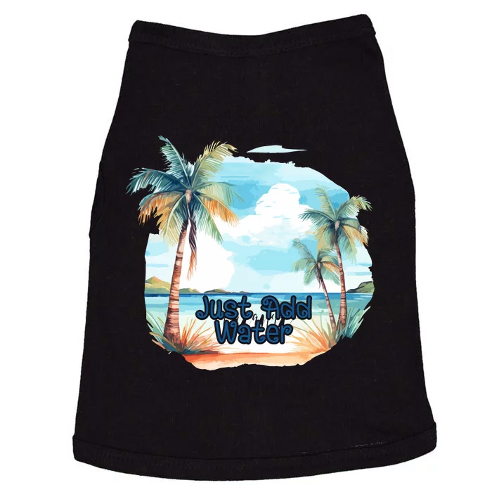 Summer Retro Vintage Style Doggie Tank