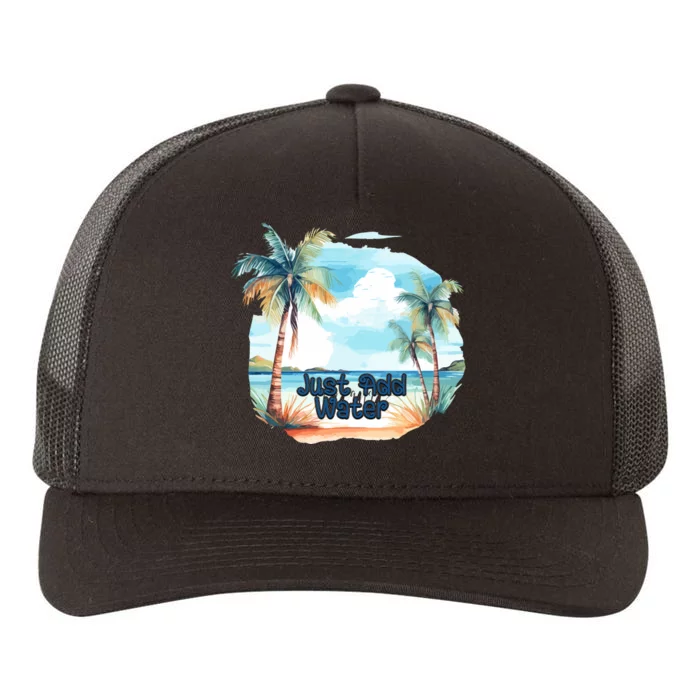 Summer Retro Vintage Style Yupoong Adult 5-Panel Trucker Hat