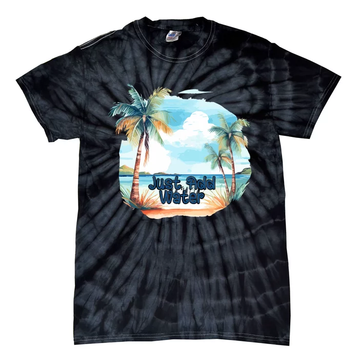 Summer Retro Vintage Style Tie-Dye T-Shirt