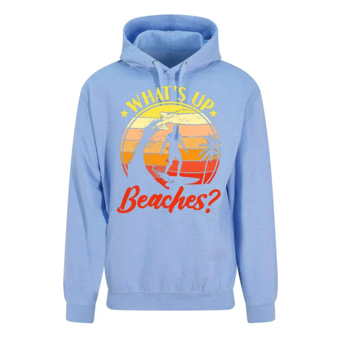 Summer Retro Vintage Beach Graphic Unisex Surf Hoodie