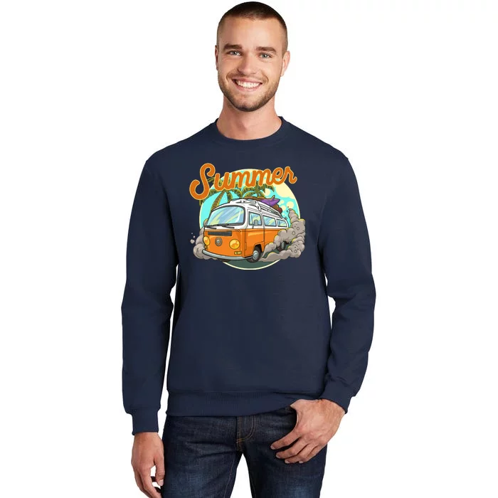 Summer Retro Van Tropical Sweatshirt