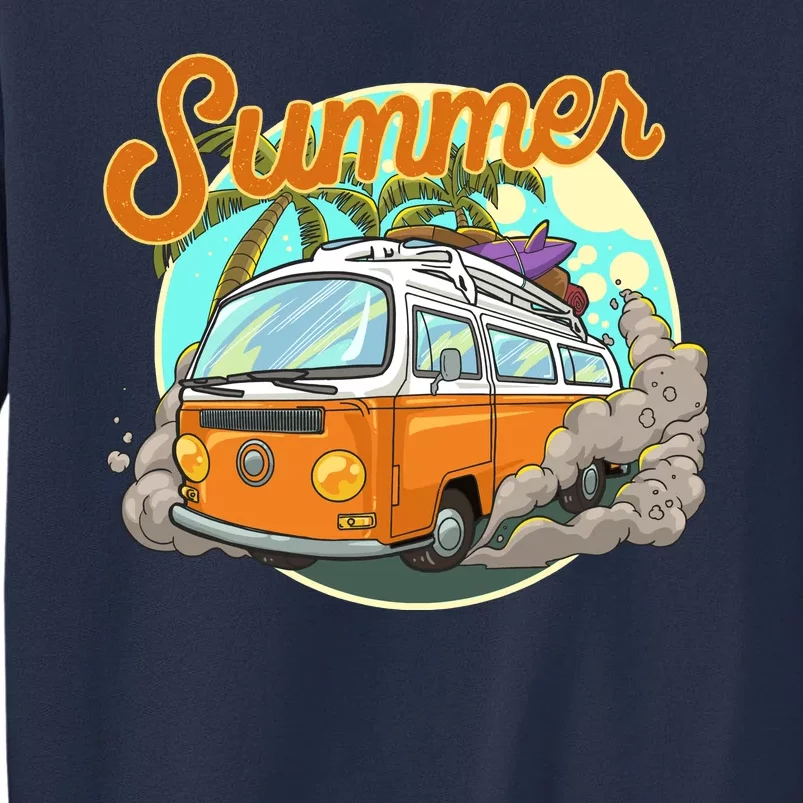 Summer Retro Van Tropical Sweatshirt