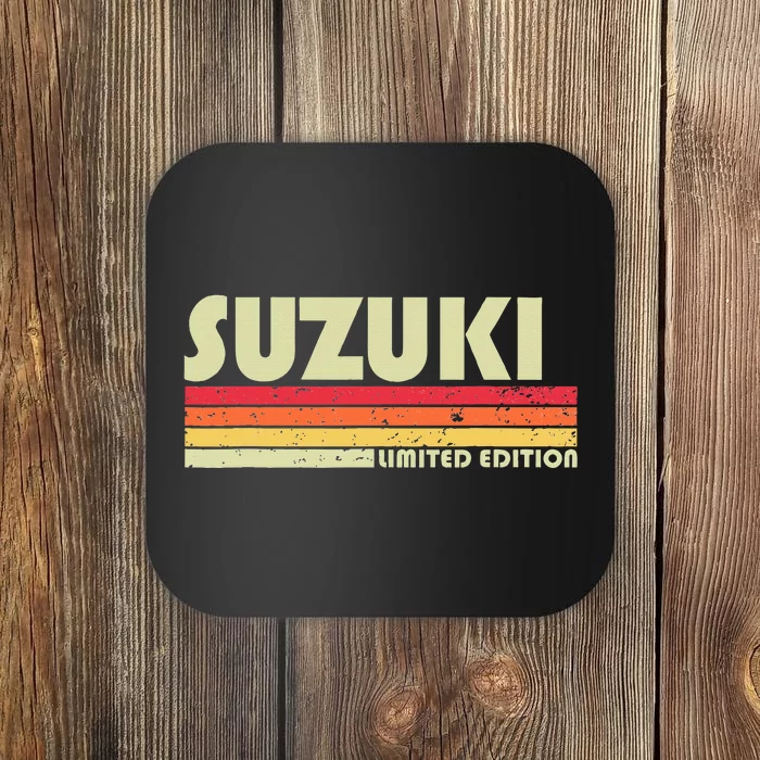 Suzuki Retro Vintage Japanese Name Coaster