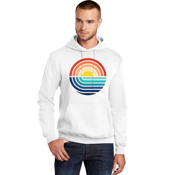 Sunset Retro Waves Hoodie