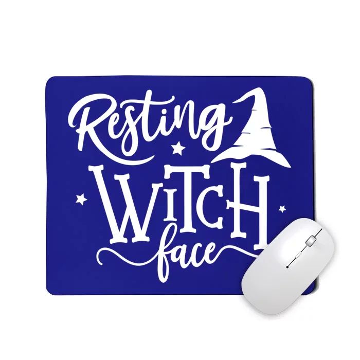 Salem Resting Witch Face Halloween Gift Mousepad