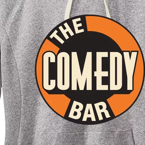 Sam Ramsdell Wearing The Comedy Bar Women's Fleece Hoodie