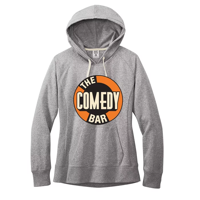 Sam Ramsdell Wearing The Comedy Bar Women's Fleece Hoodie