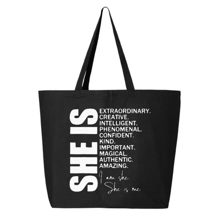 She Remembered Who She Was And The Game Changed Women Girls 25L Jumbo Tote