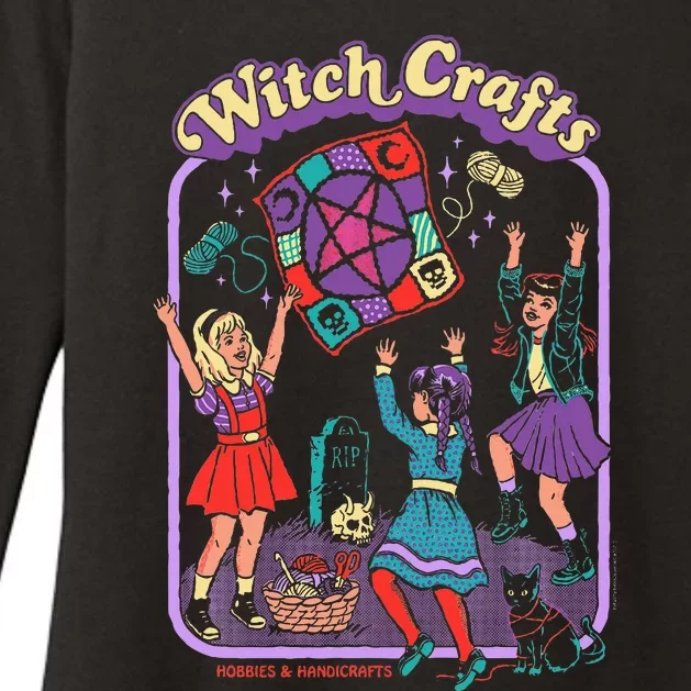 Steven Rhodes Witch Crafts Hobbies & Handicrafts Dark Humor Womens CVC Long Sleeve Shirt