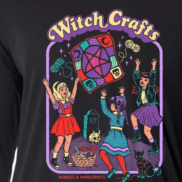 Steven Rhodes Witch Crafts Hobbies & Handicrafts Dark Humor Cooling Performance Long Sleeve Crew