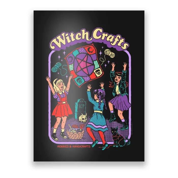 Steven Rhodes Witch Crafts Hobbies & Handicrafts Dark Humor Poster