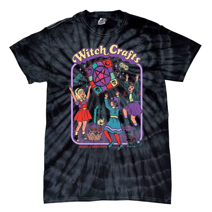 Steven Rhodes Witch Crafts Hobbies & Handicrafts Dark Humor Tie-Dye T-Shirt