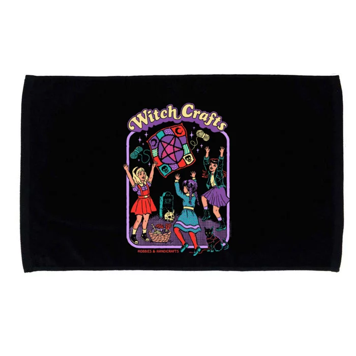 Steven Rhodes Witch Crafts Hobbies & Handicrafts Dark Humor Microfiber Hand Towel