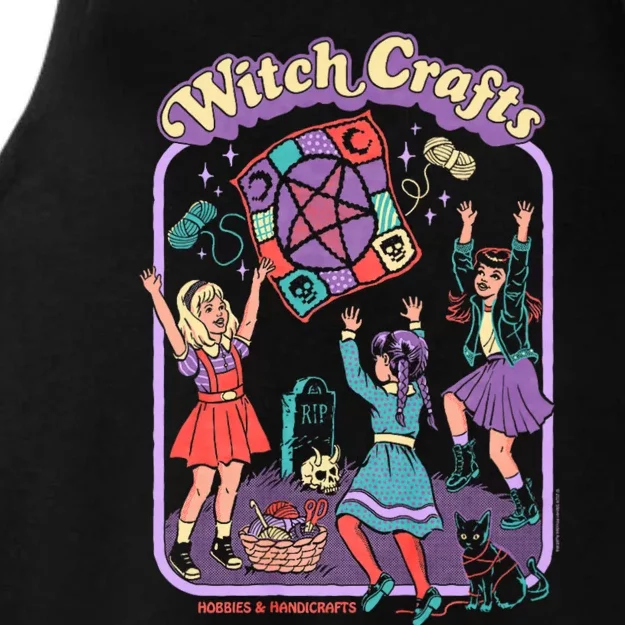 Steven Rhodes Witch Crafts Hobbies & Handicrafts Dark Humor Ladies Tri-Blend Wicking Tank